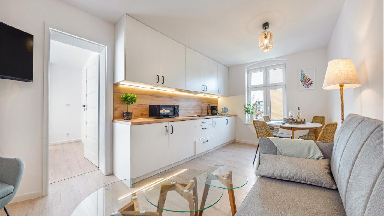 Apartamenty Sun & Snow Ustka Centrum - Centrum, Blisko Plazy 外观 照片